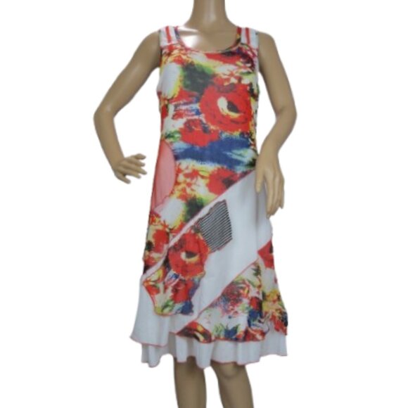 Alison Sheri Vibrant Floral Dress - Picture 1 of 7